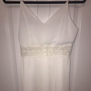 White Laced Dress